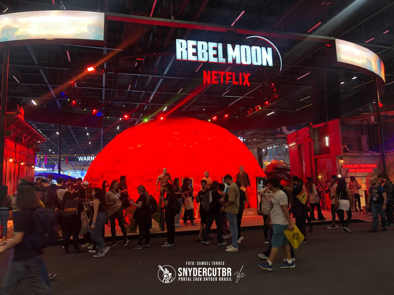 Netflix faz primeira exibição mundial de Rebel Moon, de Zack Snyder, na CCXP