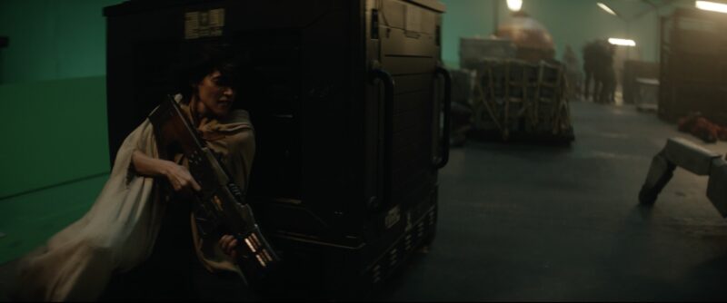 Rebel Moon – Parte 1: A Menina do Fogo – Sofia Boutella como Kora em Rebel Moon – Parte 1: A Menina do Fogo. Cr. Netflix © 2023