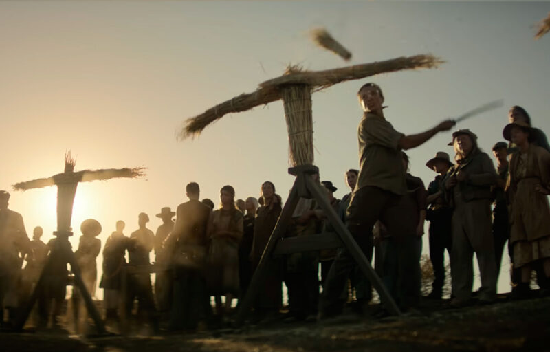 Rebel Moon - Treino com Trigo. Foto: Divulgação Netflix