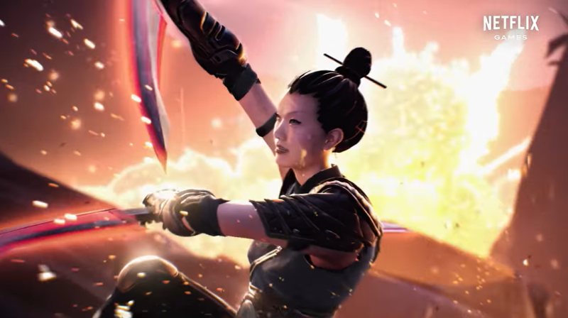 Imagem: Divulgação Netflix e Super Evil Megacorp ~ Classe 'The Forsaken' de Blood Line: A Rebel Moon Game