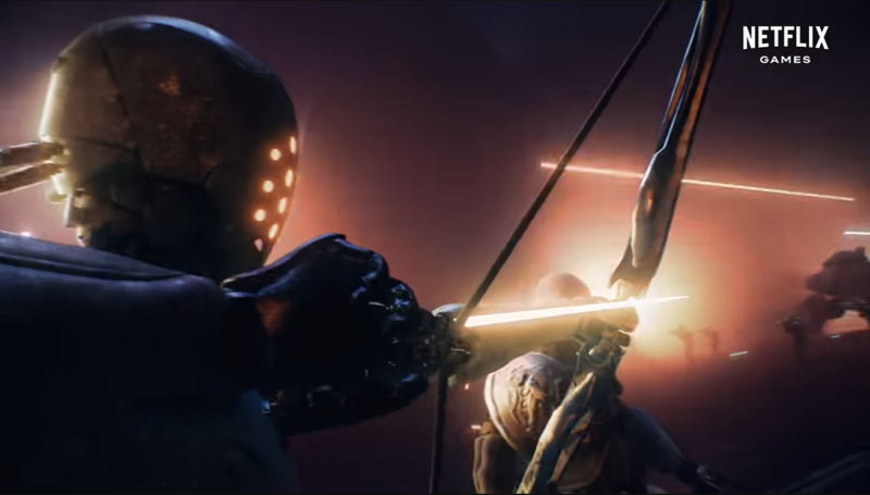 Imagem: Divulgação Netflix e Super Evil Megacorp ~ Classe 'The Kindred' de Blood Line: A Rebel Moon Game